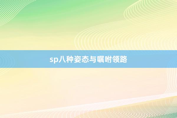 sp八种姿态与嘱咐领路
